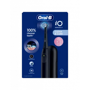 ORAL-B iO2 Night Black elektrihambahari reisikotiga