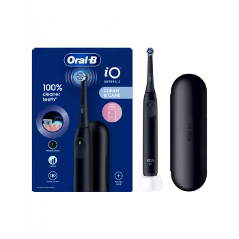 ORAL-B iO2 Night Black elektrihambahari reisikotiga