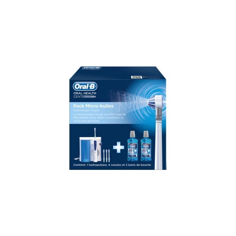 Oral-B OxyJet MD20 Hamba niisutaja 600 ml Valge