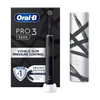 Oral-B Pro 3 3500 Sensitive Clean elektrihambahari, must