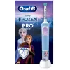 Oral-B Vitality PRO Kids Frozen elektriline hambahari lastele, laetav, 2 režiimi, 1 harjapea, sinine
