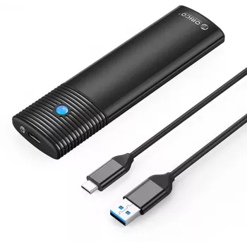 ORICO M.2 SATA SSD Enclosure USB-C 5Gbps Black PWM2-BK-EP
