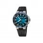 ORIS meeste sukeldujakell 41350742274FC 41.50mm automaatne sinine numbrilaud sinine kummist rihm
