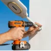 ORLLO 400W päikeseenergia LED-tänavavalgusti 28W paneeliga, liikumisanduri ja puldiga, 2713LM, 6500K