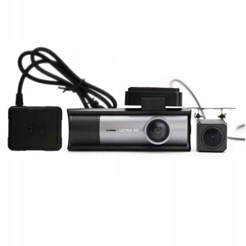 ORLLO RX-700 PRO 4K Dual Dashcam – Esikaamera ja tagakaamera autosse GPS-i, Wi-Fi ja parkimisrežiimiga