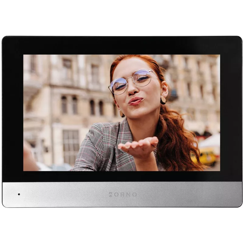 ORNO OR-VID-ME-1056FHD/B 7-tolline Wi-Fi videouksetelefon Full HD 1080p välispaneeliga, must
