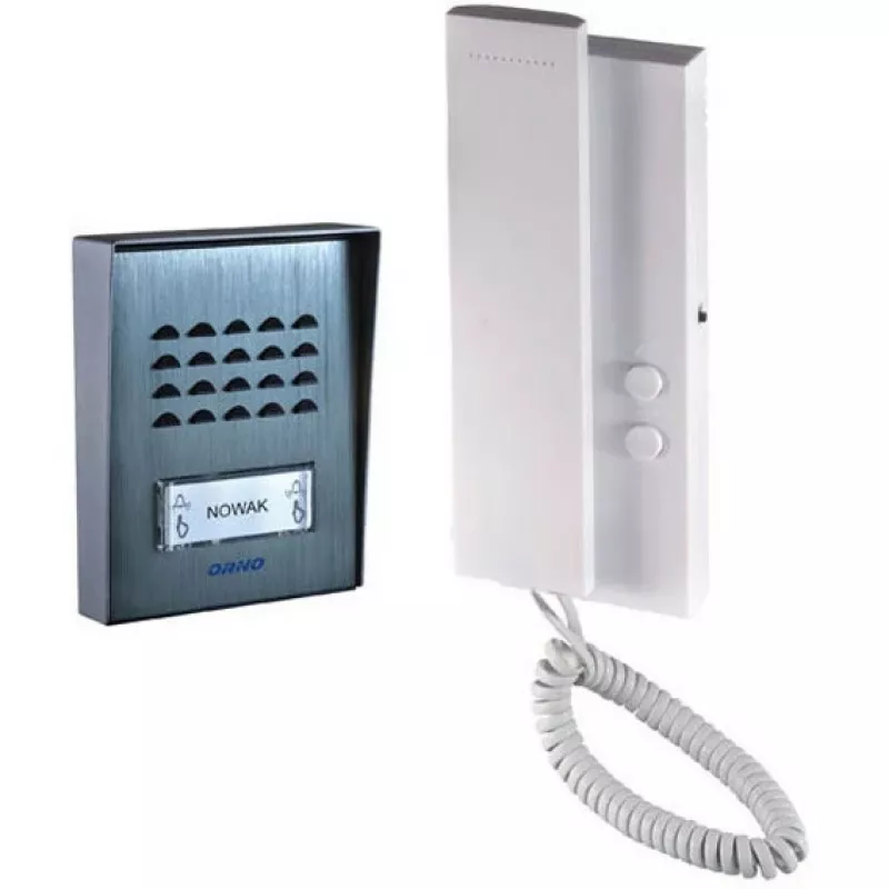 ORNO Ühepereelamu audiouksetelefonikomplekt, 2-juhtmeline, SAGITTA (OR-DOM-SG-918)
