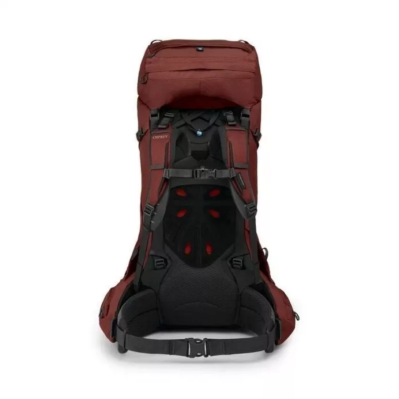 Osprey Aether 65 matkaseljakott S/M Granaatpunane