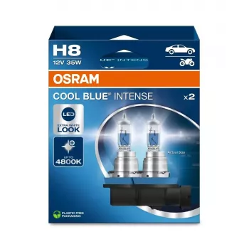 OSRAM pirn (komplektis 2) H8 12V 35W PGJ19-1 Cool Blue Intense NextGen 5000K