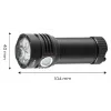 OSRAM P9 LED USB laetav taskulamp 3300 lm must