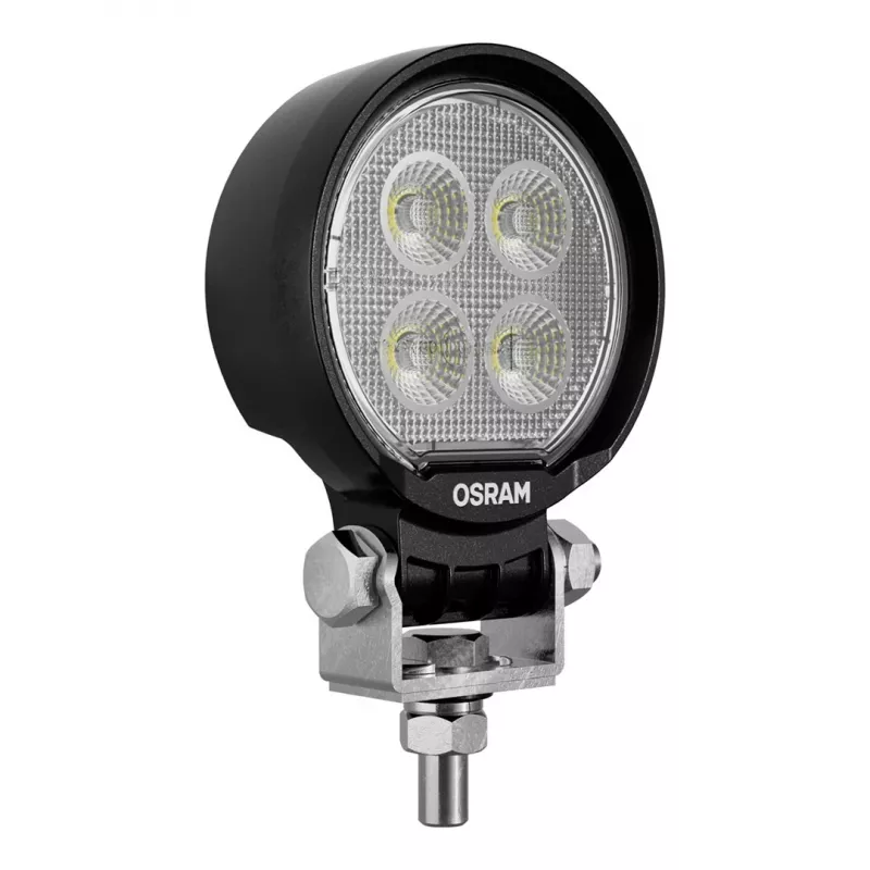 Osram ROUND WL VX80-WD LED töötuli, 10W, 12/24V, 800lm, 6000K, lai valgusvihk, IP67, ECE R10, DT-pistik, 80mm