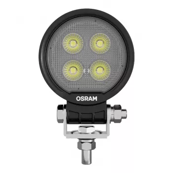Osram ROUND WL VX80-WD LED töötuli, 10W, 12/24V, 800lm, 6000K, lai valgusvihk, IP67, ECE R10, DT-pistik, 80mm
