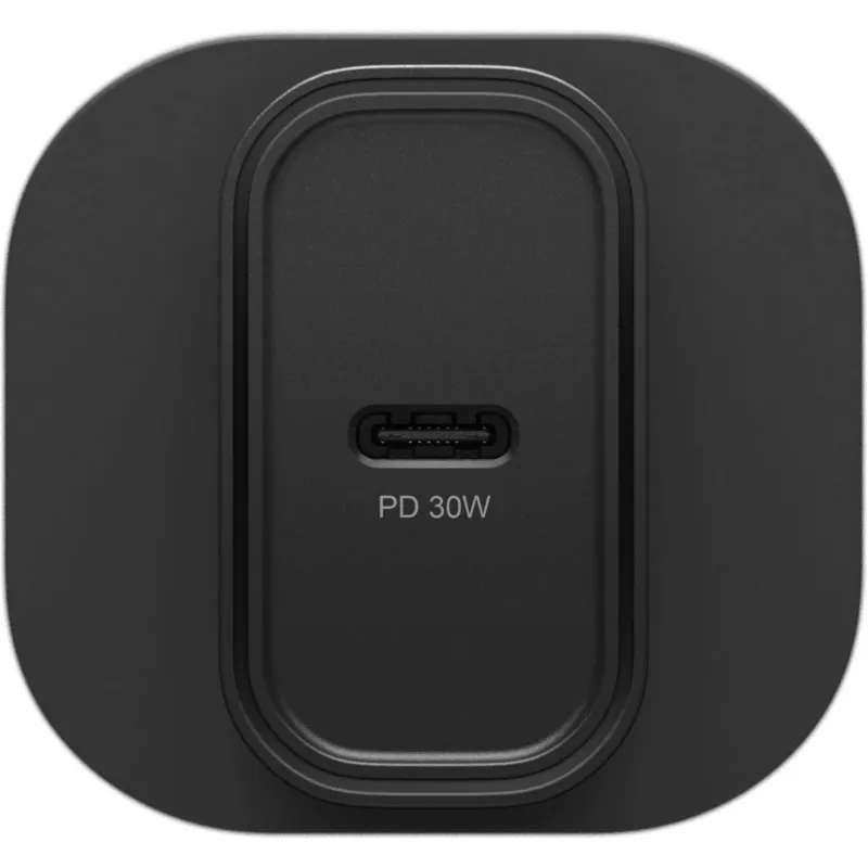 OtterBox 30W USB-C PD seinatavaline laadija - must 78-81345