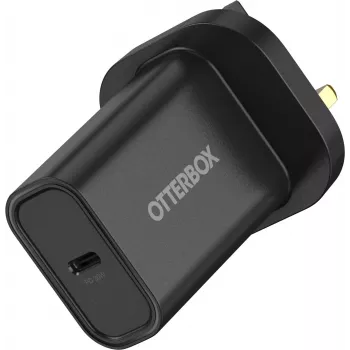 OtterBox 30W USB-C PD seinatavaline laadija - must 78-81345
