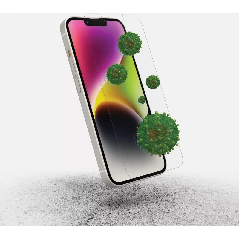 OtterBox Premium Glass Antimicrobial Screen Protector for iPhone 14/13/13 Pro - Clear