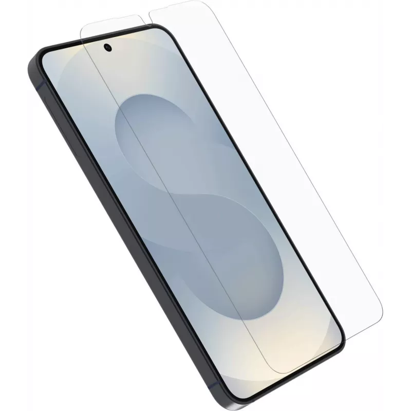 OtterBox Premium Glass Screen Protector for Samsung Galaxy S25, Clear