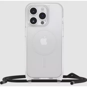 OtterBox React Ümbris rihmaga Apple iPhone 15 Pro jaoks (MagSafe) - Läbipaistev