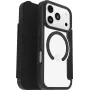 OtterBox React Folio MagSafe for iPhone 17 Pro Black Crystal - Clear/Black