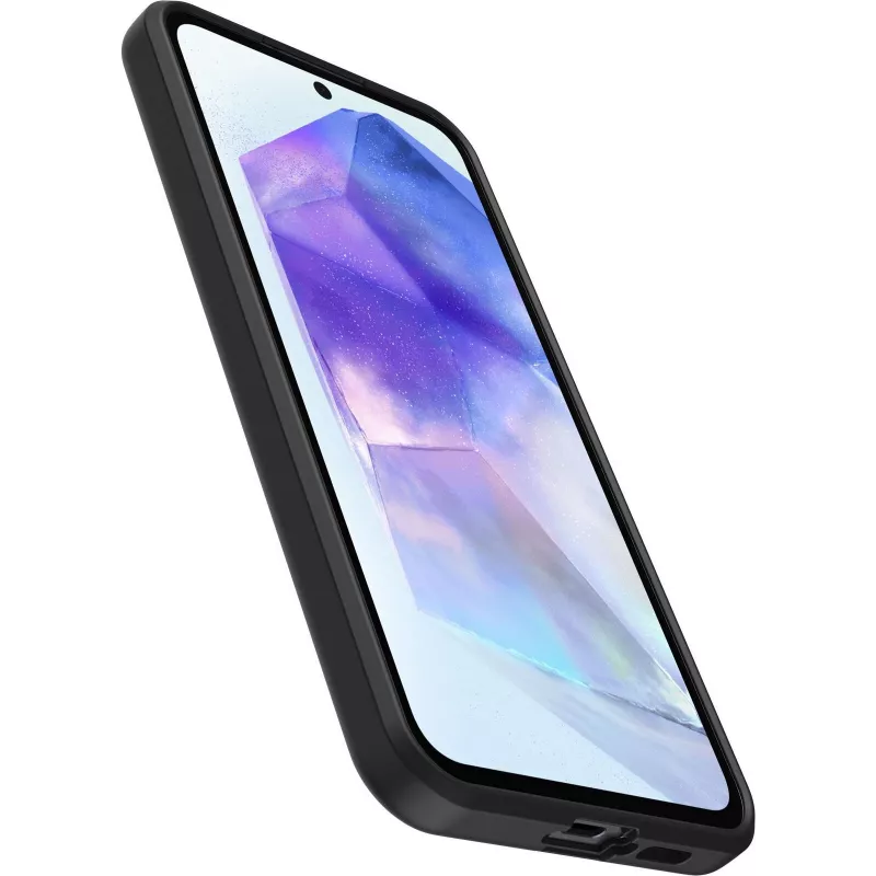 OtterBox React Series ümbris Samsung Galaxy A55 5G jaoks - Must