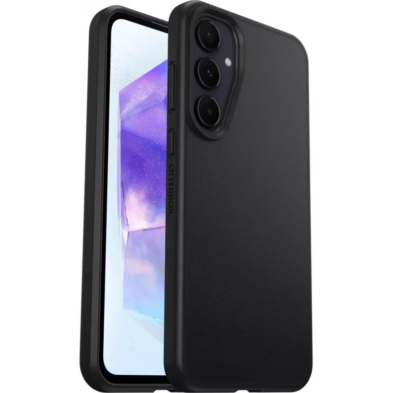 OtterBox React Series ümbris Samsung Galaxy A55 5G jaoks - Must