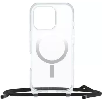 OtterBox React Series Necklace MagSafe Case for Apple iPhone 16 Pro Clear