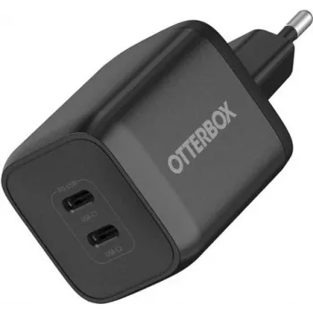 OtterBox Standard 65W GaN USB-C seinälaadija 2 pordiga (45W+20W PD) must