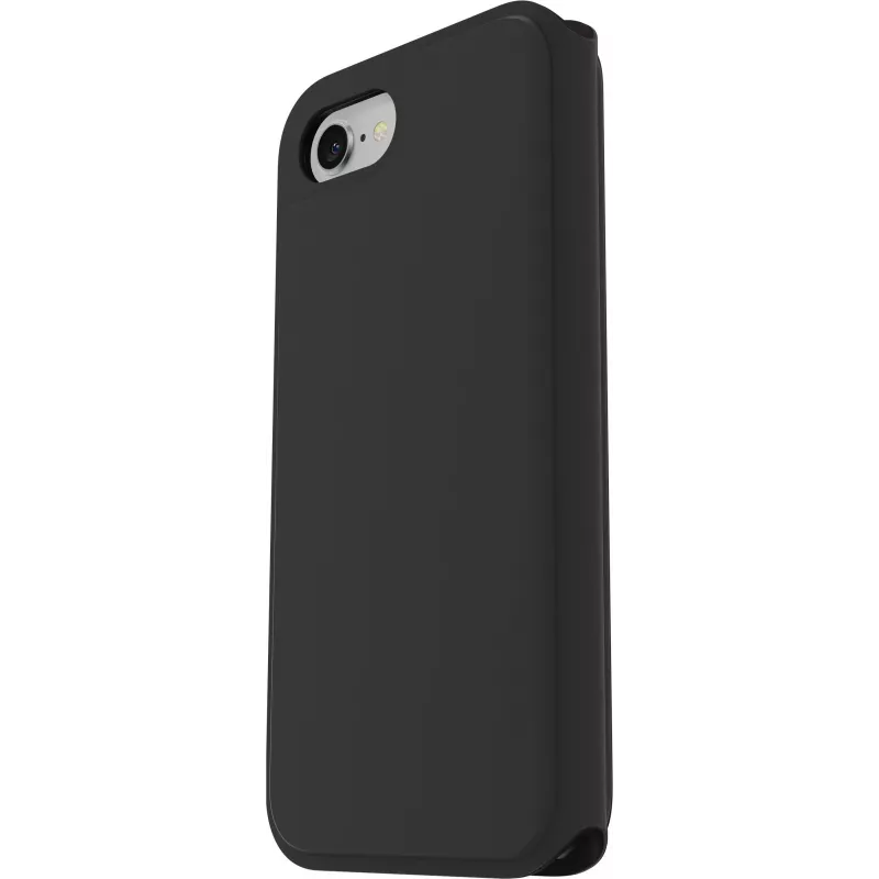 OtterBox Strada Series klapiga ümbris Apple iPhone 6/6s/7/8/SE (2. ja 3. põlvkond) jaoks - must