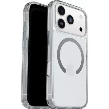 OtterBox Symmetry Clear MagSafe Series Case with Camera Control Button for Apple iPhone 17 Pro - Transparent (77-98831)