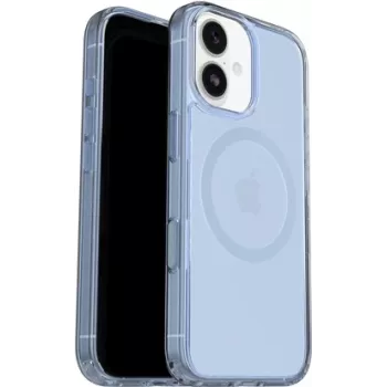 OtterBox Symmetry Series läbipaistev MagSafe ümbris iPhone 17 jaoks – sinine