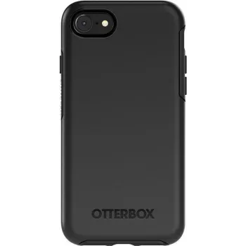 OtterBox Symmetry Series Pro Pack - Tagakaas Apple iPhone 7, 8, SE (2. põlvkond), SE (3. põlvkond) jaoks - Polükarbonaat, Sünteetiline kumm - Must