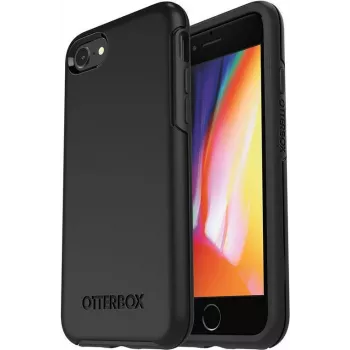 OtterBox Symmetry Series Pro Pack - Tagakaas Apple iPhone 7, 8, SE (2. põlvkond), SE (3. põlvkond) jaoks - Polükarbonaat, Sünteetiline kumm - Must