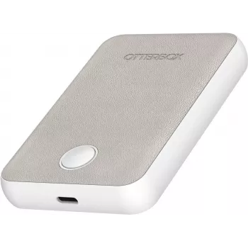 OtterBox traadita akupank MagSafe jaoks 5000 mAh 7,5W USB-C valge (78-81463)