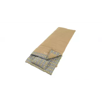 Outwell Commodore magamiskott 225 x 85 cm 9/5/-8 °C lahtise padjaga, kahesuunalise automaatlukustusega L-kujulise tõmblukuga