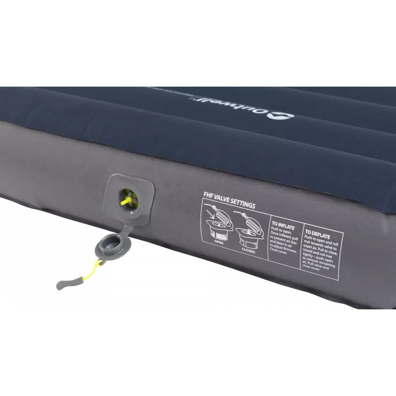 Outwell Dreamscape Insulated Single isetäituv magamismatt, 205x77x12 cm, Navy