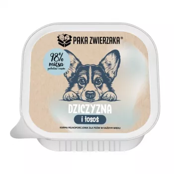 PAKA ZWIERZAKA uluki- ja lõheliha märg koeratoit - 150 g