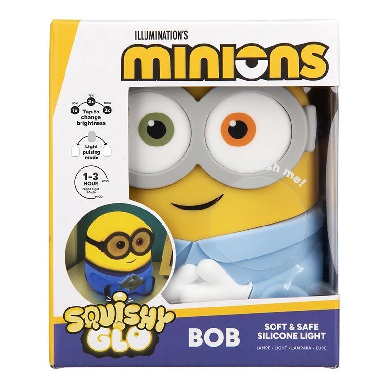 Paladone Bob SquishyGlo silikoonist laetav valgus - SpongeBob SquarePants meeleolulamp