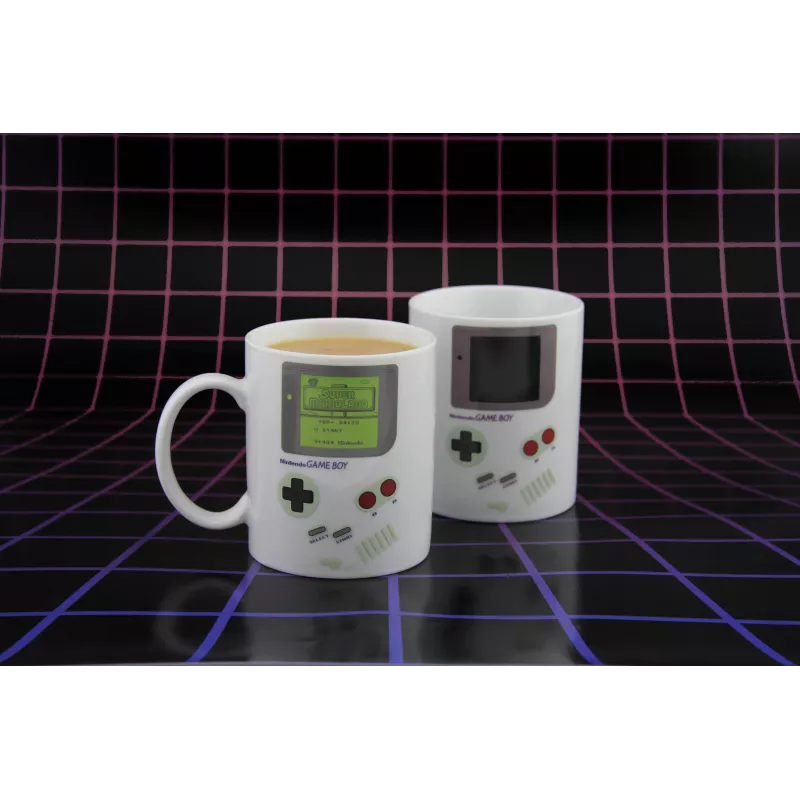 Paladone Game Boy Heat Change Mug 300 ml keraamiline hall/must