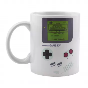 Paladone Game Boy Heat Change Mug 300 ml keraamiline hall/must