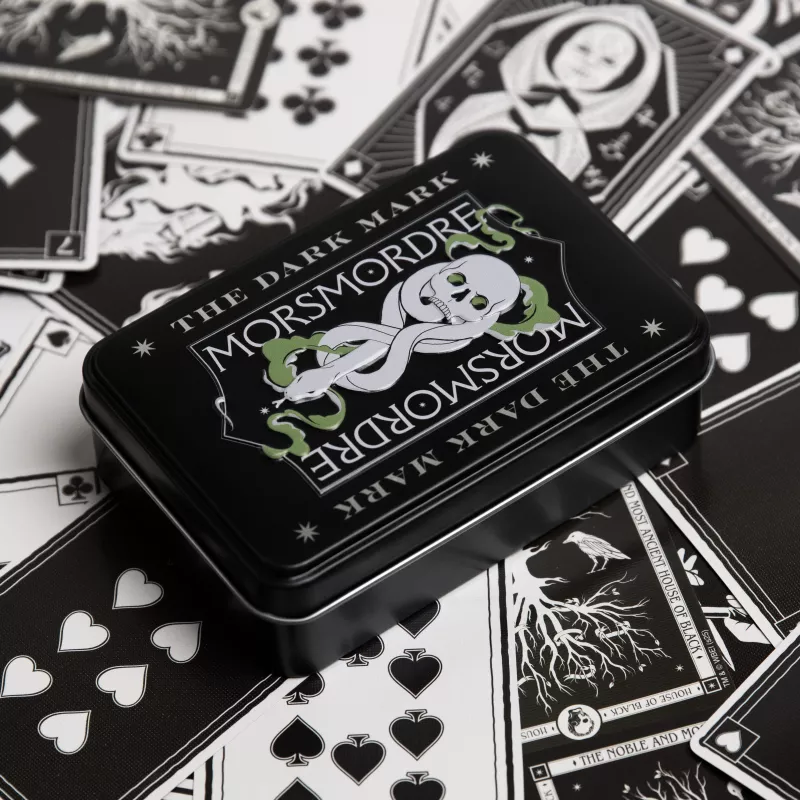 Paladone Harry Potter Dark Arts mängukaardid plekk-karbis