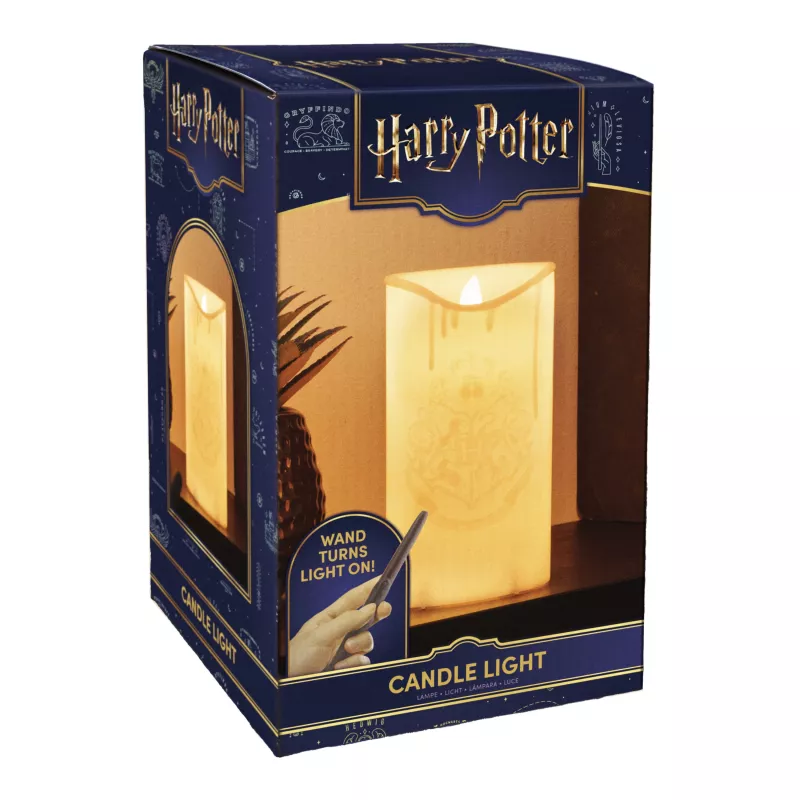 Paladone Harry Potter LED küünlavalgustik võlukepi kaugjuhtimispuldiga V3 – 10 hõljuvat vilkuvat küünalt