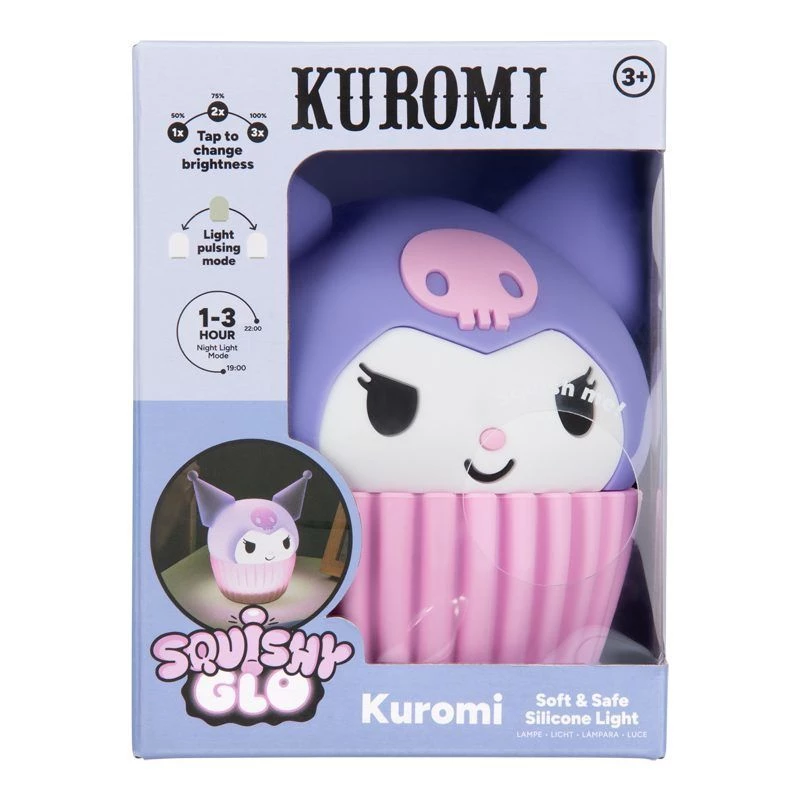 Paladone Kuromi SquishyGlo Silikoonvalgus Laetav
