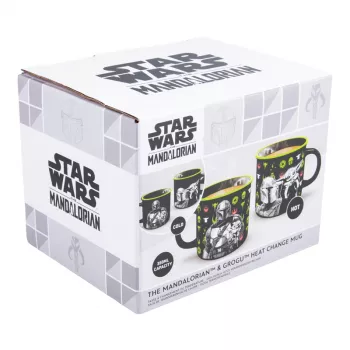 Paladone Mandalorian ja Grogu soojusmuutustass