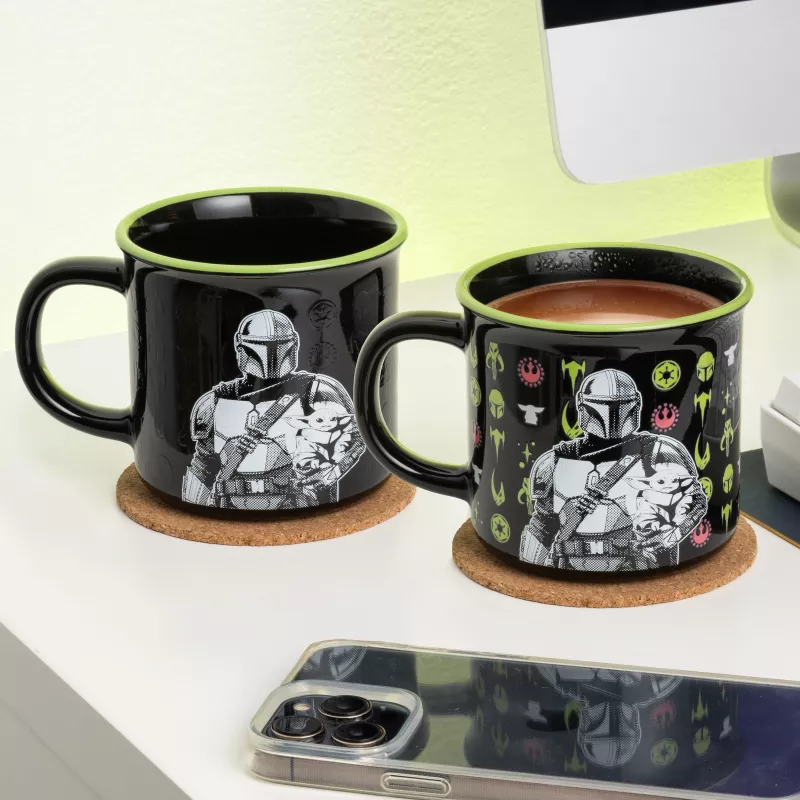 Paladone Mandalorian ja Grogu soojusmuutustass