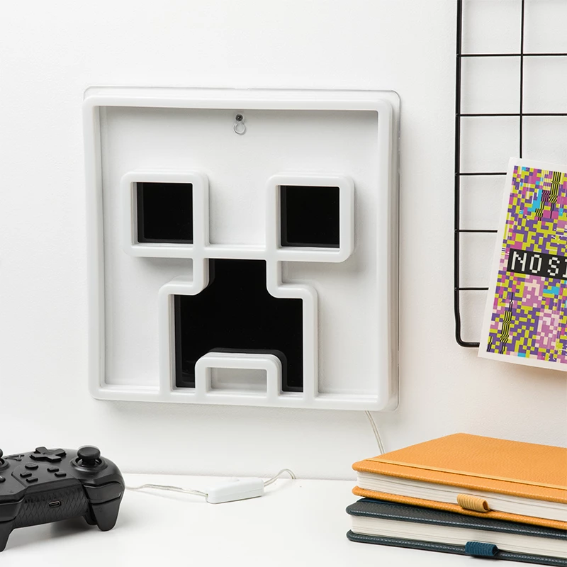 Paladone Minecraft Creeper Seinale Kinnitatav LED Neoonvalgusti