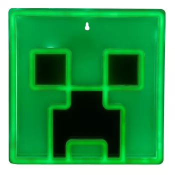 Paladone Minecraft Creeper Seinale Kinnitatav LED Neoonvalgusti