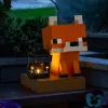 Paladone Minecraft Fox Solar Light - LED väljas dekoratiivkuju dusk-to-dawn anduriga, sooja valge kuma, pritsmekindel disain