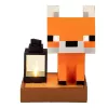 Paladone Minecraft Fox Solar Light - LED väljas dekoratiivkuju dusk-to-dawn anduriga, sooja valge kuma, pritsmekindel disain