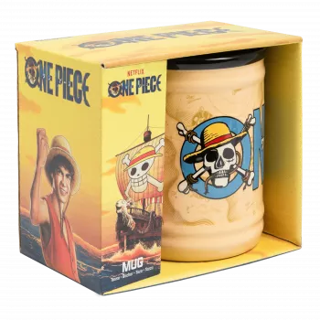 Paladone One Piece Kujuline Kruus - Monkey D. Luffy 350ml Keraamiline