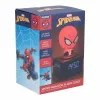 Paladone Spider-Man ikoon äratuskell – digitaalne LED, punane/must