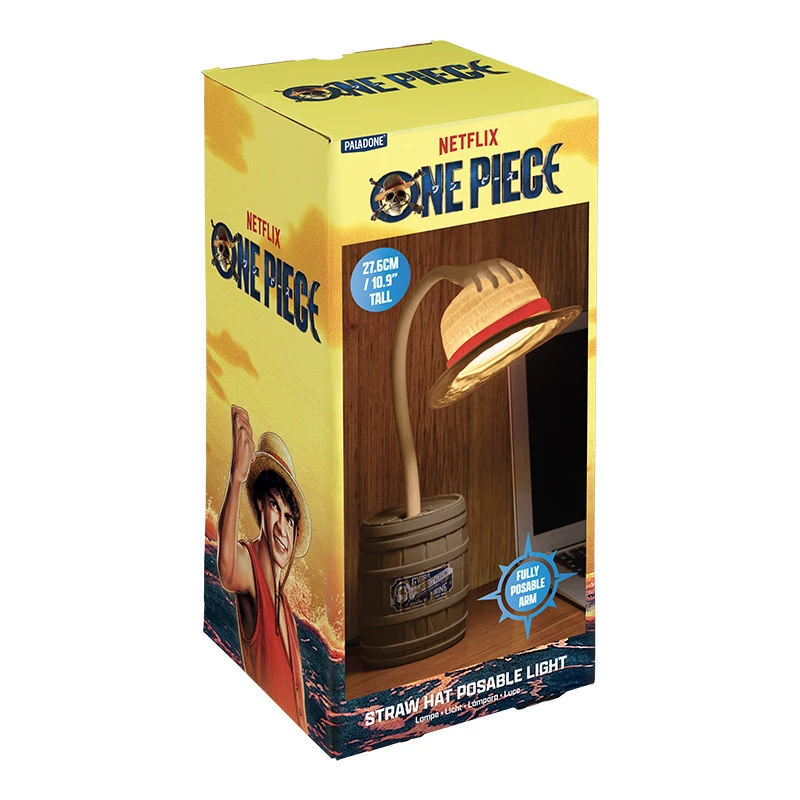 Paladone Straw Hat Posable Light - One Piece Luffy laualamp, USB toitega LED